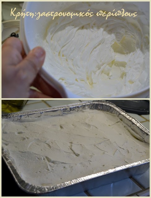 Γλυκό ψυγείου με cream crackers