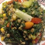 σπανάκι με φακή λαχανικά και πλιγούρι,Συνταγές φαγητών
