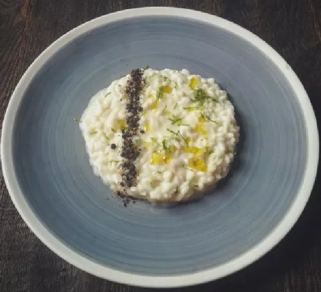 Ριζότο Cacio e Pepe