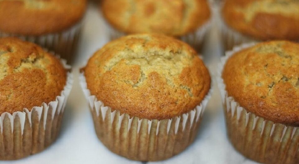 Muffins Μπανάνας στο Air Fryer