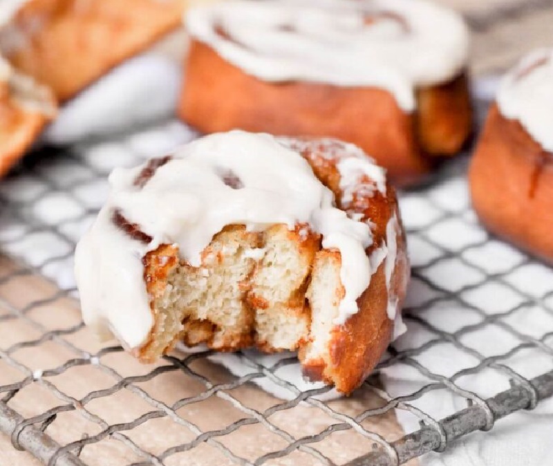 Cinnamon Rolls στο Air Fryer